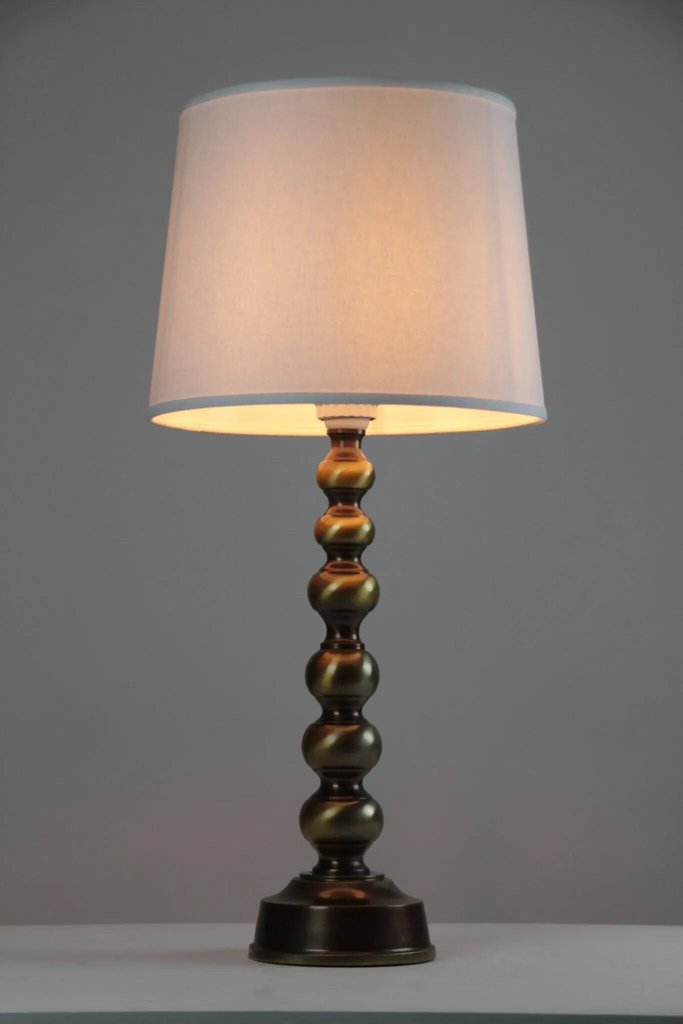 Lampe de table en laiton Modèle 169.8 par Ivars Armatur AB – Suède, années 1970
