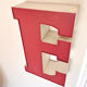 Sign letter E