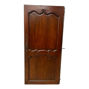 Porte de placard en merisier - massif