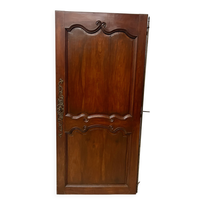 Porte de placard en merisier massif XVIII siècle