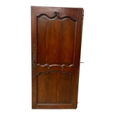 18th century solid cherry wood cupboard door