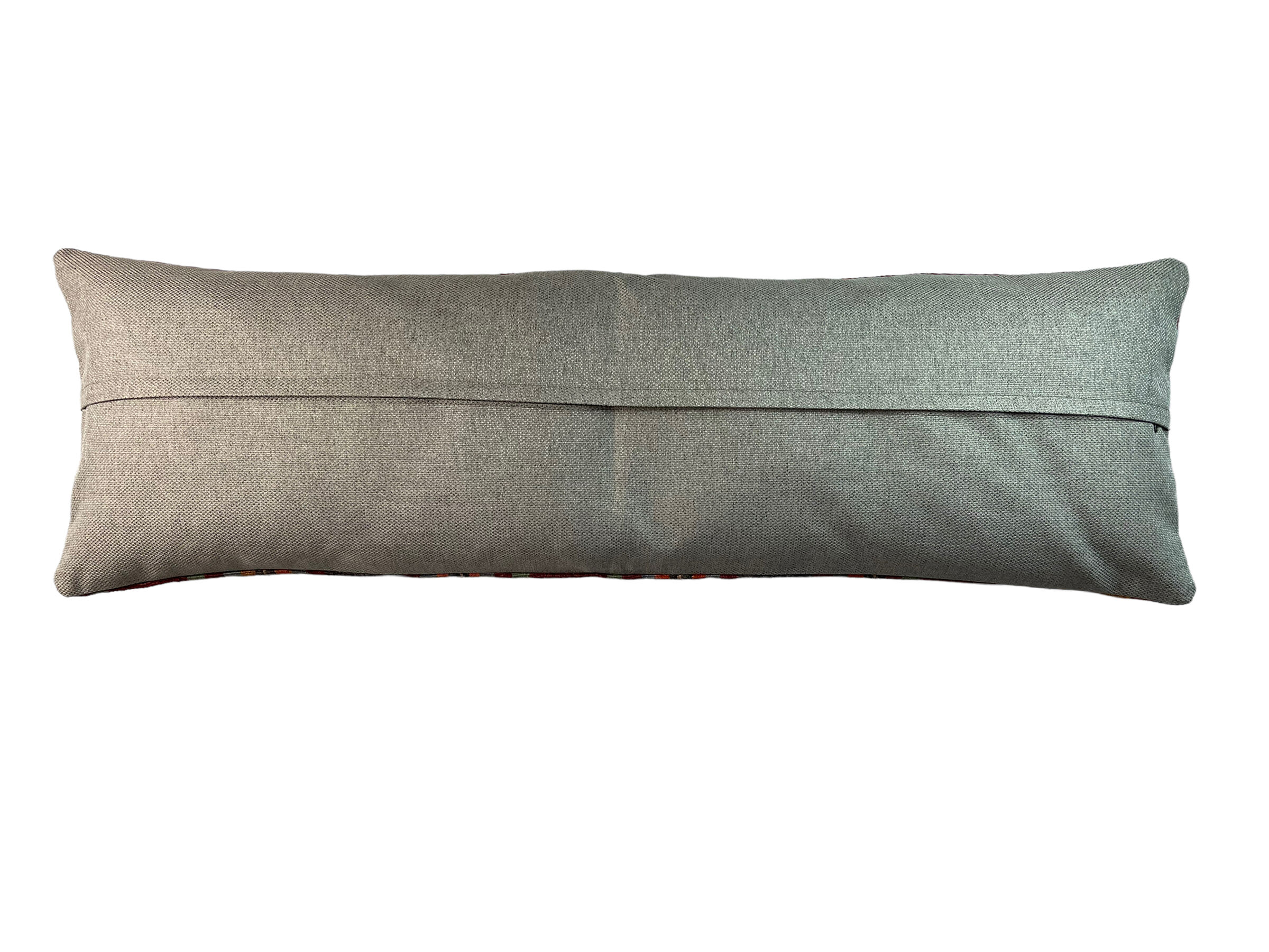 Vintage turkish kilim cushion cover , 120 x 40 cm