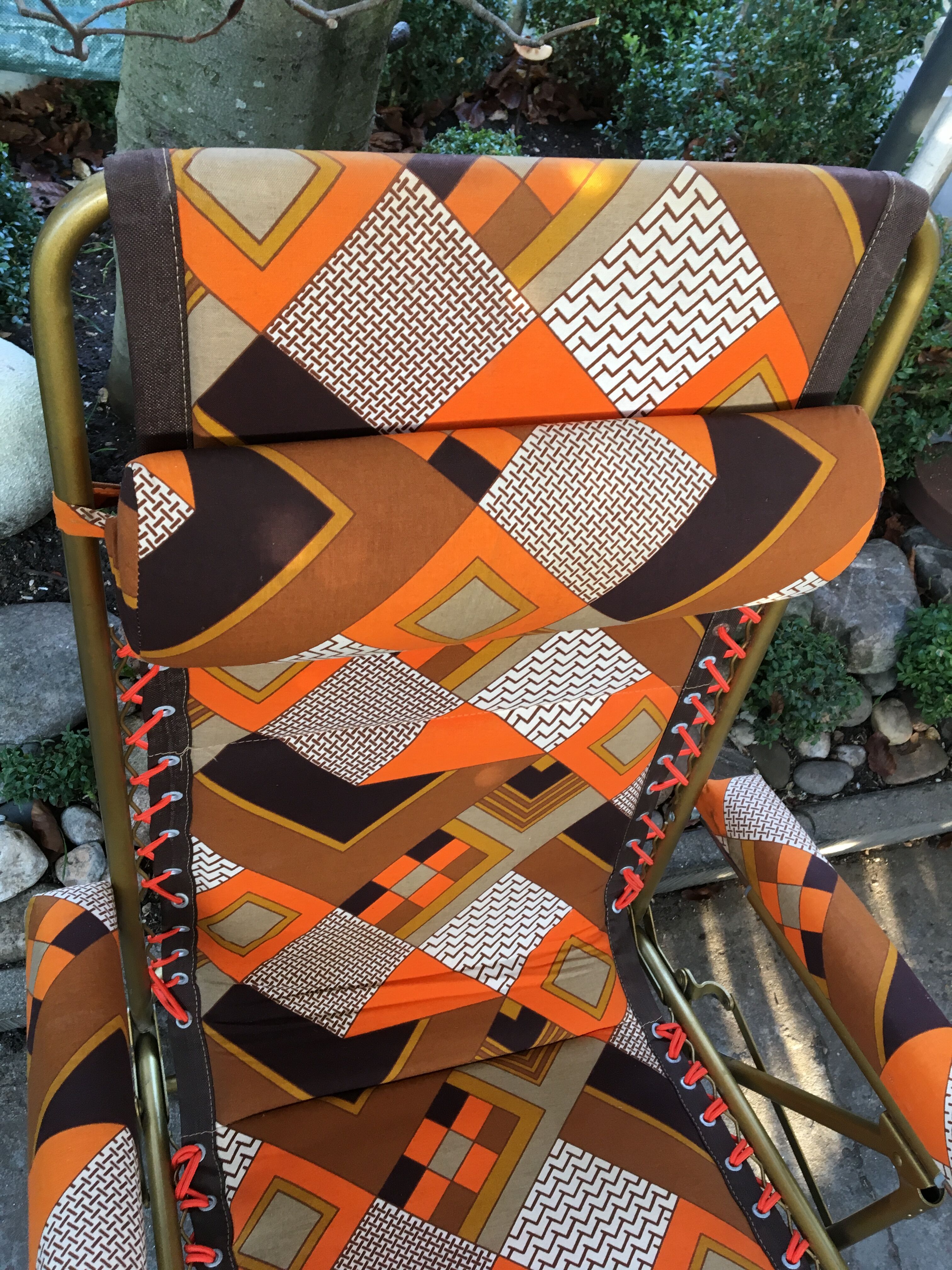 Transat Starlax Lafuma vintage 70s