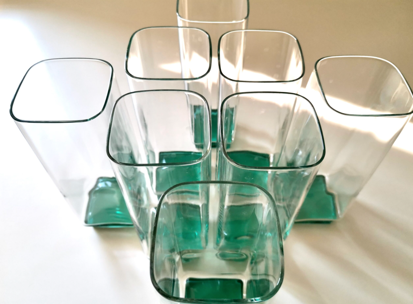 Set of 1970s glasses