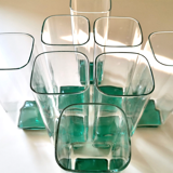 Set of 1970s glasses