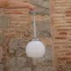 White globe suspension