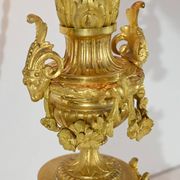 Lampe en Bronze Doré, époque Napoléon III – Milieu XIXe
