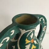Nabeul pottery handle vase