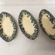 Old raviers, small dishes oval armer