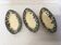 Old raviers, small dishes oval armer
