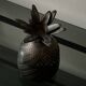 Boite ananas Janson style Hollywood Regency en laiton & bronze, 1970