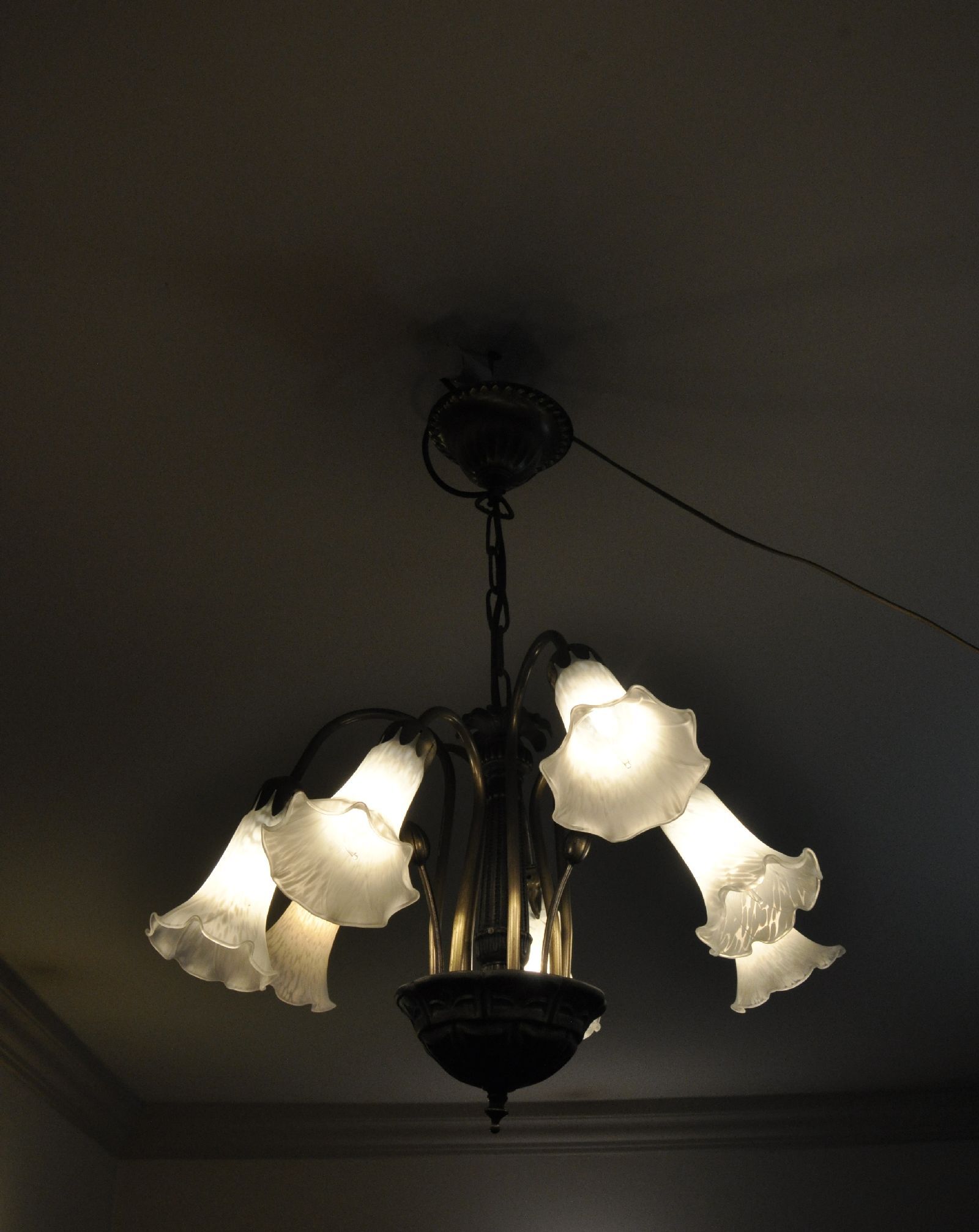 Lustre de salon metalwork