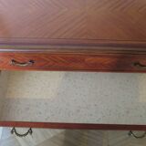 Louis XVI chest of drawers - Bronze - Butterfly wood veneer marquetry - 1930