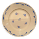 Vintage K&G Luneville "Flore" porcelain dish, 1950s, small blue flowers