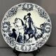Large collector's plate "Napoleon".