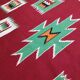 175x100 hand-woven red wool Kilim carpet