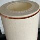 Vintage lamp 70s crystal and brass