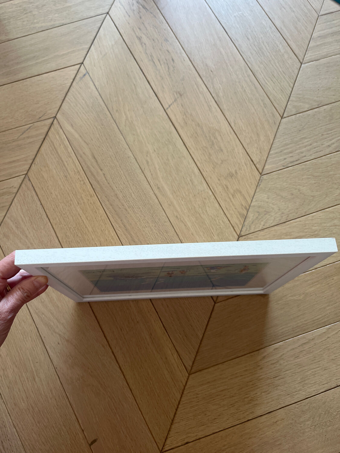 Plaisirs de la plage in Saint Lunaire, gouache on cardboard signed Fanch Lel