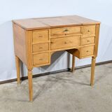 Small Dressing Table in Solid Cherry, Louis XVI Period – Late 18th Century