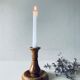 Bougeoir ancien en bois