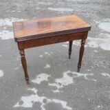 Mahogany games table