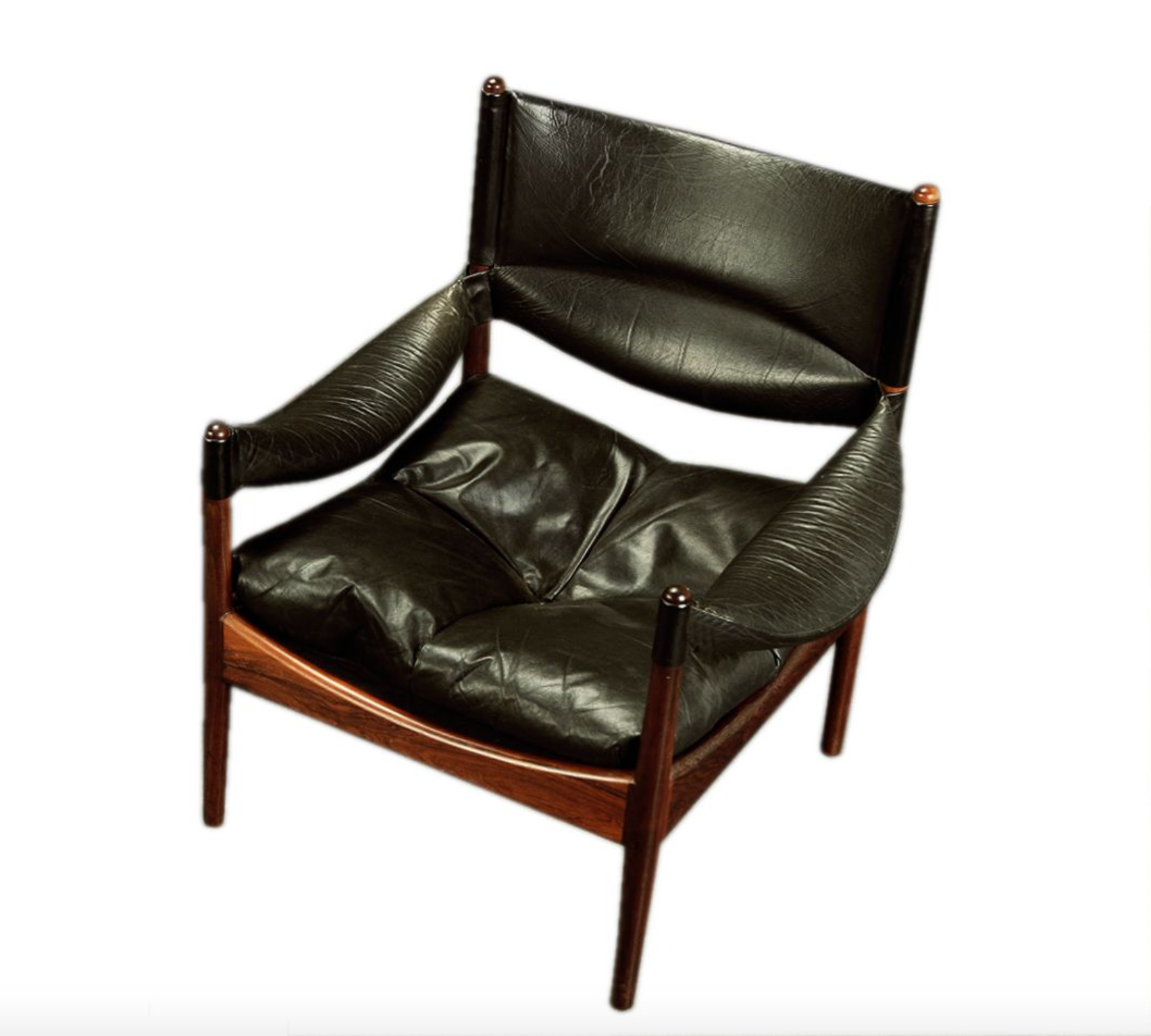 Danish Rosewood LoungearmcChair by Kristian Vedel for Søren Willadsen Møbelfabrik