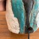 Asymmetrical ceramic lamp Vallauris France 1950, signed, unique