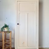 Antique Parisian bonnetière - Cream white - Panelled