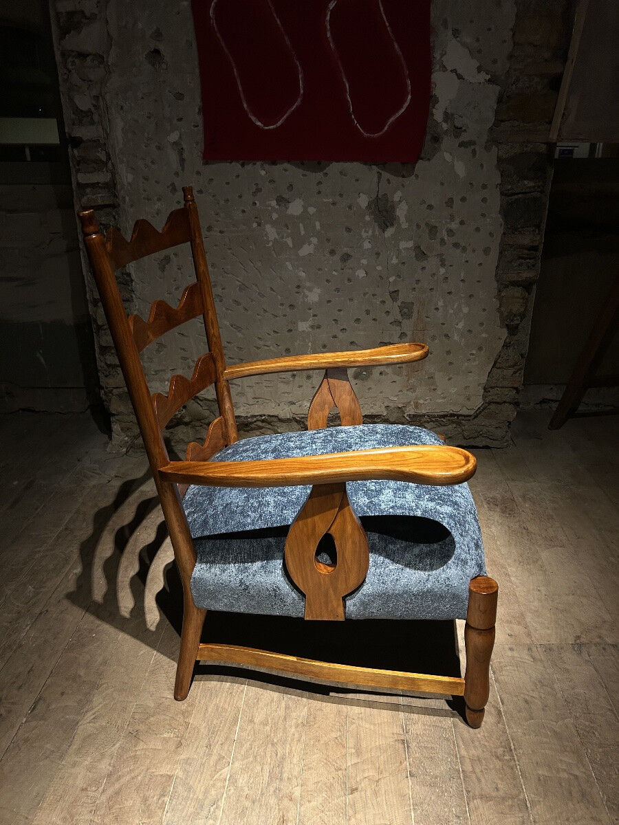 Paolo Buffa - Paire de fauteuils et table basse, 1950