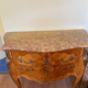 Old chest of drawers marquetry Louis XV style