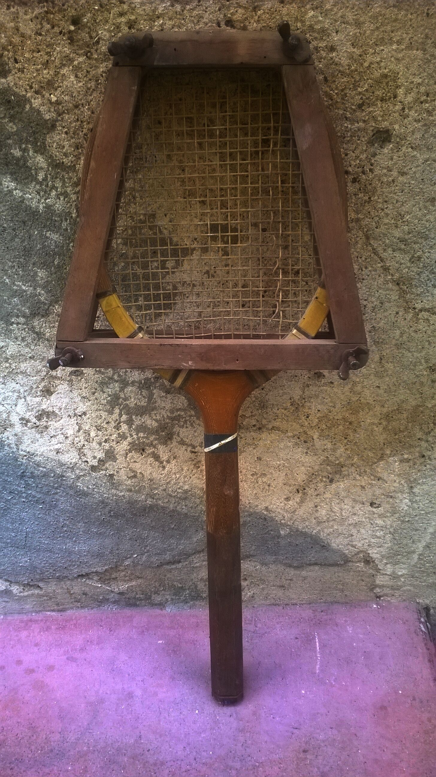 Raquette de tennis vintage