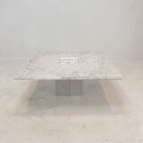 Italian Carrara Marble Coffee Table, 1990's