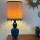 Vintage ceramic lamp from the 1970s.