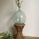 Vintage rattan and cane stool