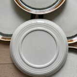 Stoneware dinner plates
