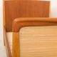 Danish modern teak, oak and cane beds in Hans Wegner style, set of 2 1960s