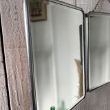 Vintage barber mirror