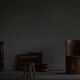 Swedish brutalist mid-century sculptural chair in solid pine.