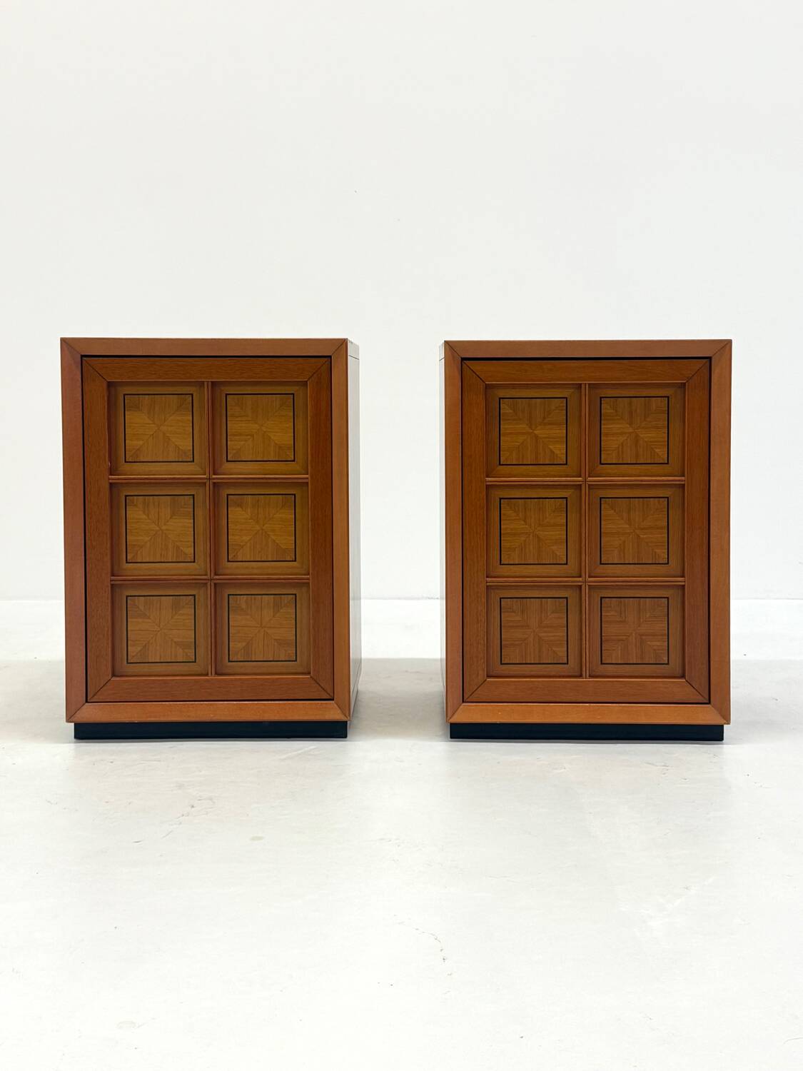 Ensemble de meubles italiens brutalistes Caccia alla Volpe pour Linea Arredo