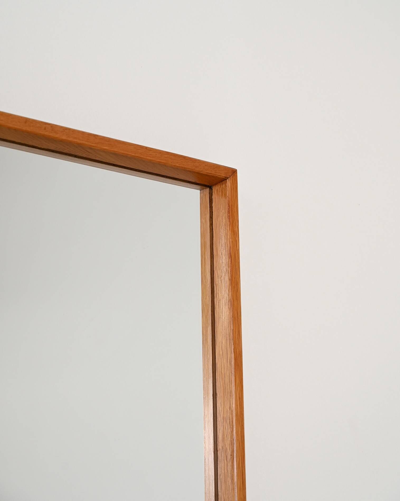 "Glas-Mäster" oak mirror, 1950s-1960s