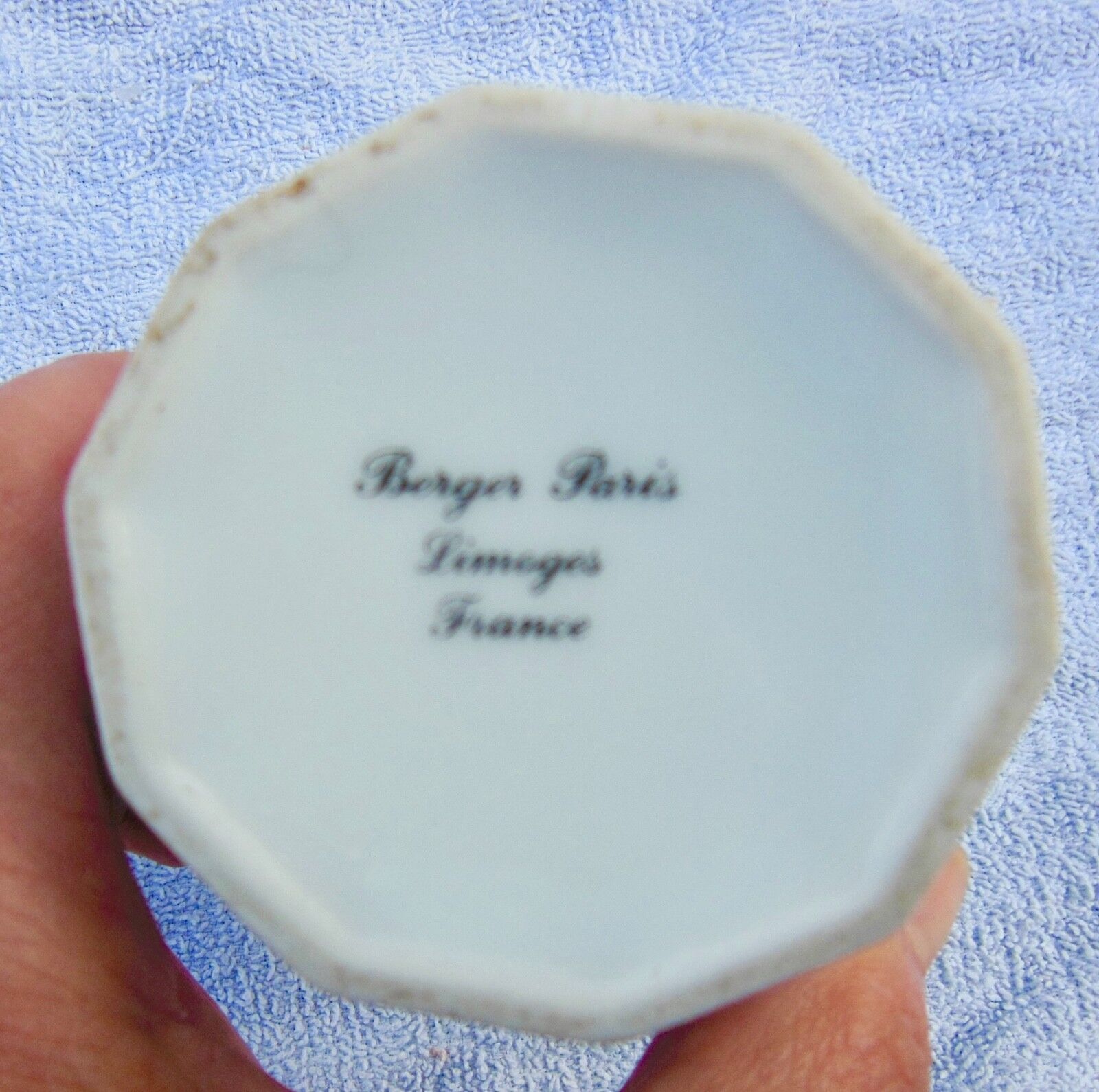 Berger lamp made in france porcelain of limoges