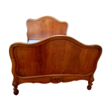 Old walnut bed