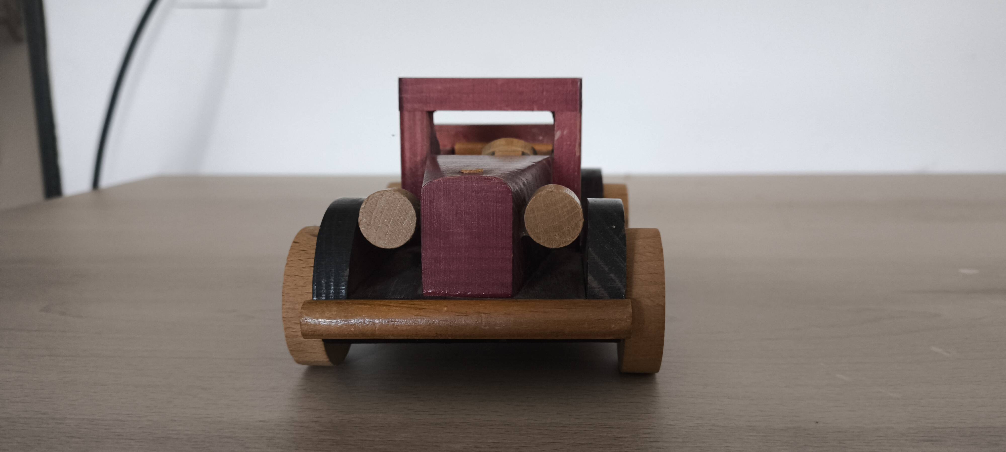 Wooden Toy Car Rosengart Designer Fernand Baumont 1945-1950