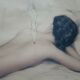Lithograph woman, nude