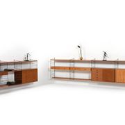 Système d'étagères par Kajsa & Nils Nisse Strinning pour String AB années 1950