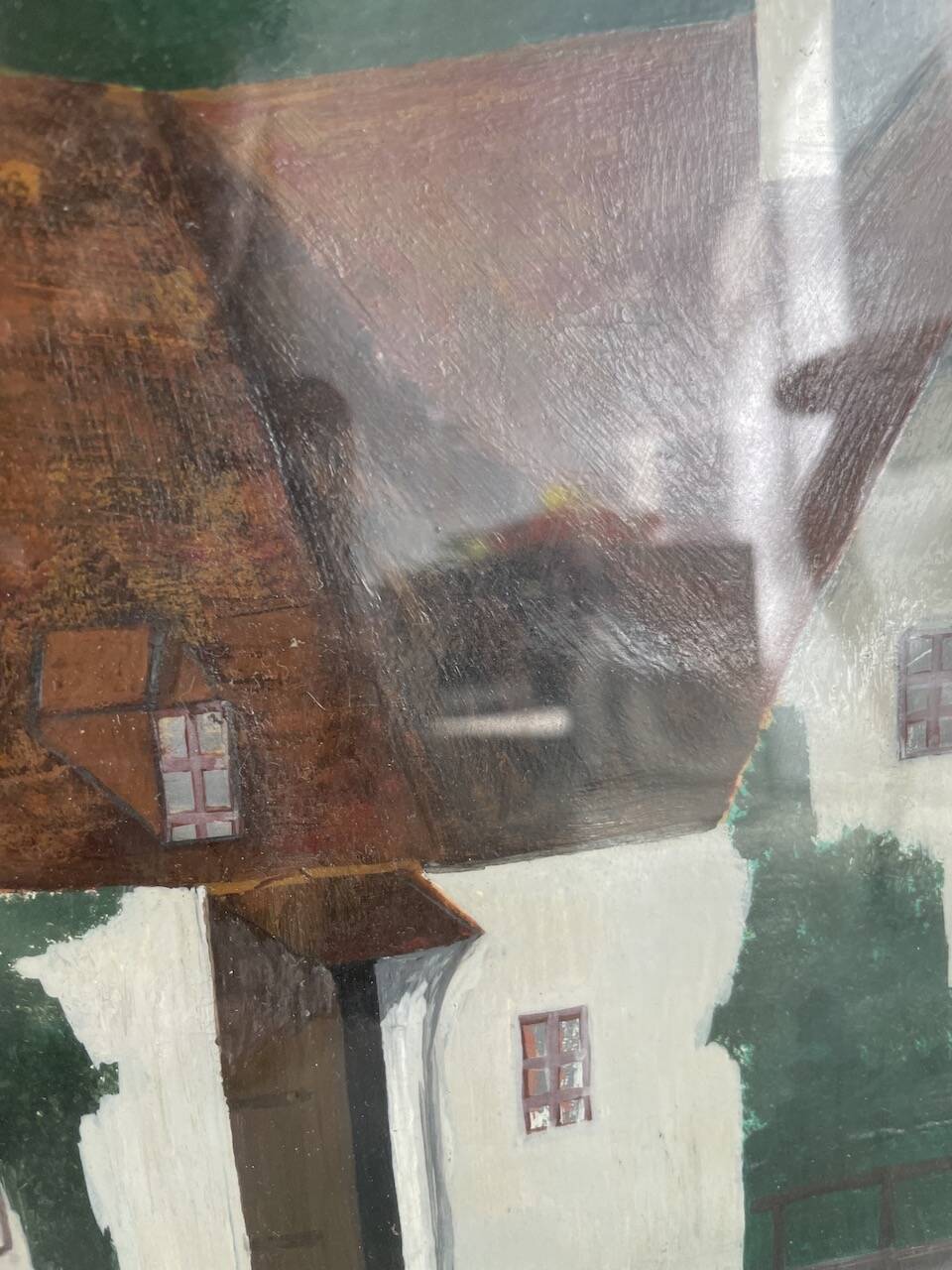 Framed oil “mill” 1981