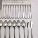 Deetjen 109 Piece Silverware Set Silver Metal Cutlery Set for 12 People