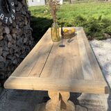 Monastery table made of solid oak.