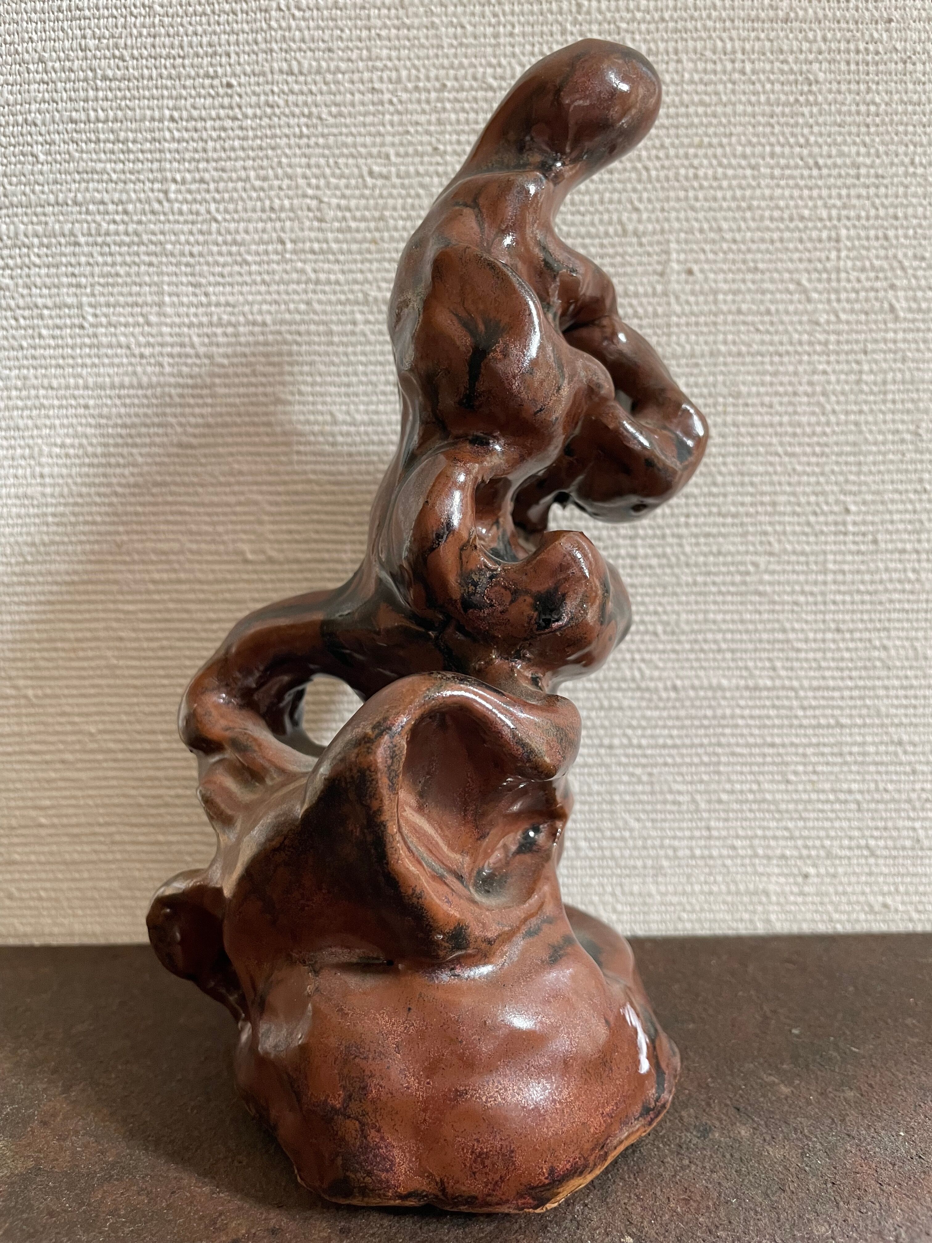 Sculpture character in motion, Rodin XXe