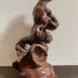 Sculpture character in motion, Rodin XXe